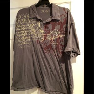 Men’s Hardrock shirt insignia and more